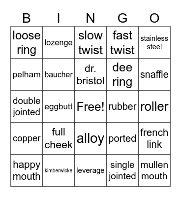 Bit Bingo Card