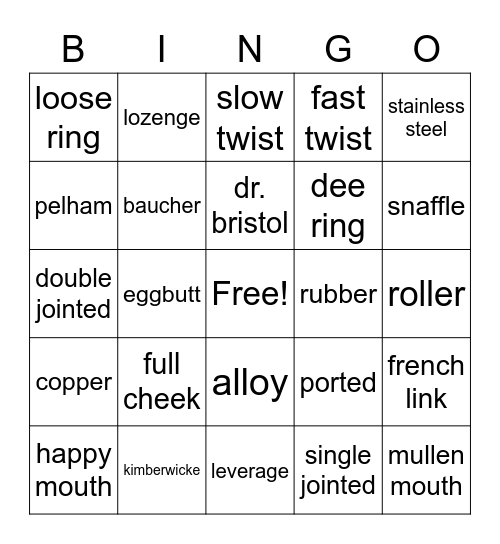 Bit Bingo Card