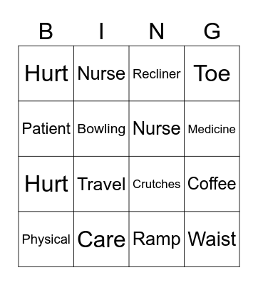 dee final Bingo Card