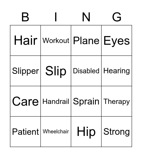 Dee final 2 Bingo Card