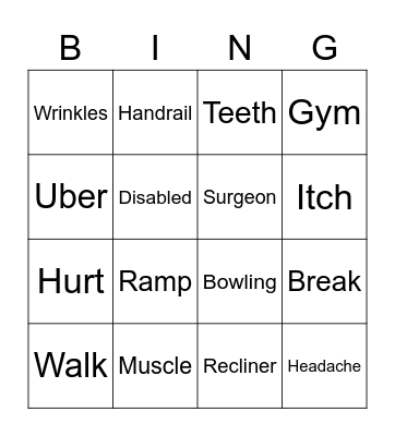 mary 3 Bingo Card
