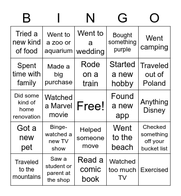 Volta Teacher Summer BINGO (Events AFTER June 7th!) Bingo Card