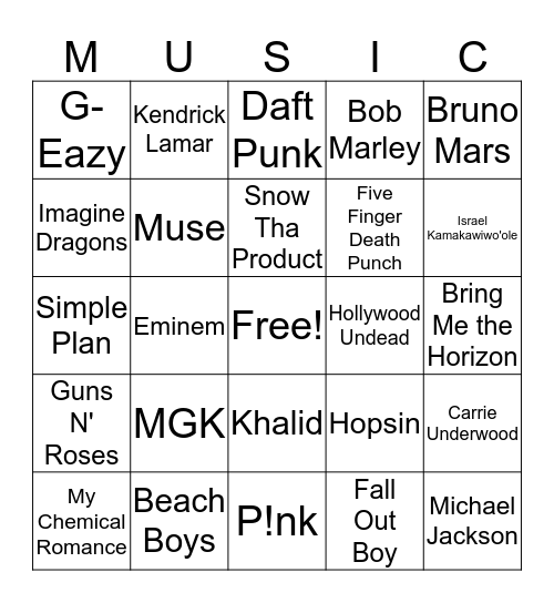 Bingo 4 Bingo Card