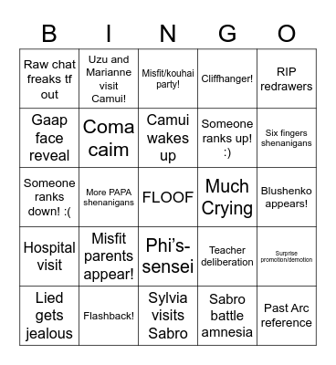 HA celebration Bingo! Bingo Card