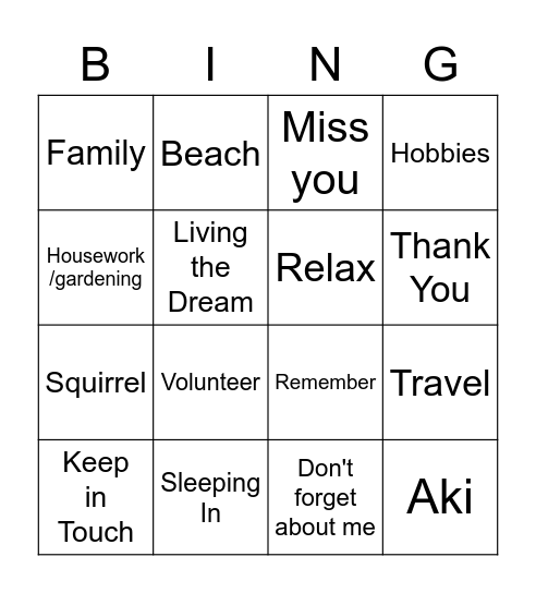 Cesar's Last Game Bingo Card