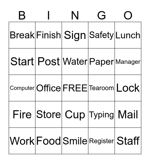 Marissa's Bingo Cards Bingo Card