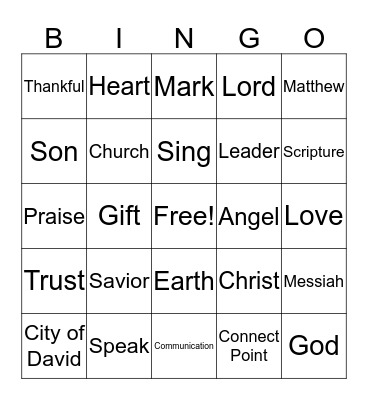 Best Gift Ever Bingo Card