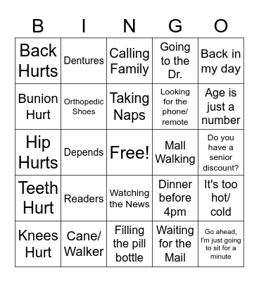 REACH Bingo Card