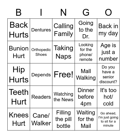 REACH Bingo Card