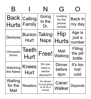 REACH Bingo Card
