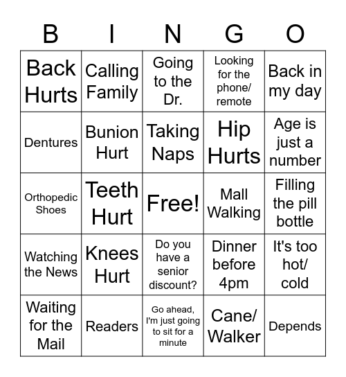 REACH Bingo Card