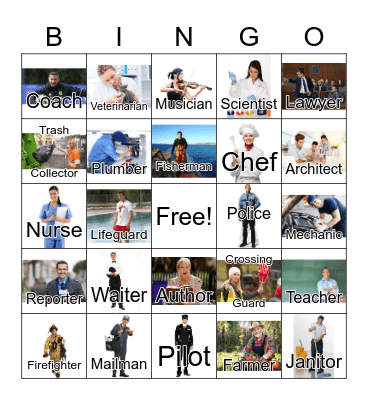 Career Bingo Card