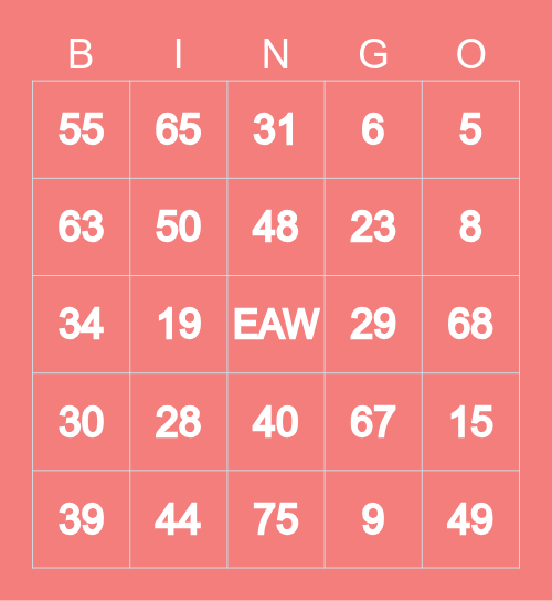 Atlanta Tech Bingo Card