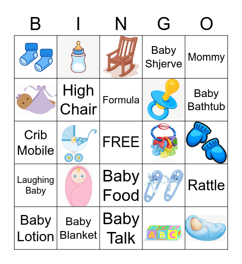 BABY BINGO Card