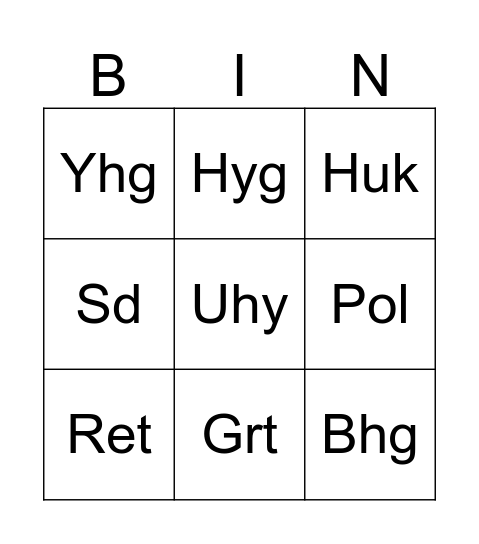 Achterhoek Entertainment Bingo Card