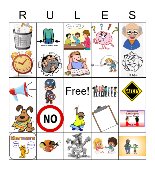 classroom-rules-bingo-card