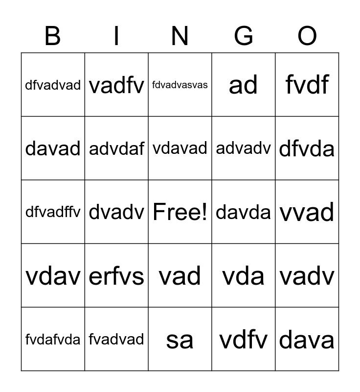 jukebox bingo 50 & 60 1 001 Bingo Card