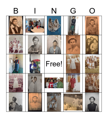 90 Years Blessed & Loved Bingo Card