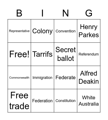 C2 Bingo Card