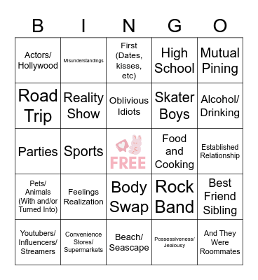 SOOBFEST Bingo Card