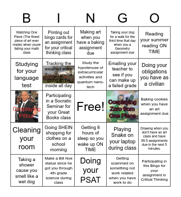 Time Saver or Waste Maker? Bingo Card