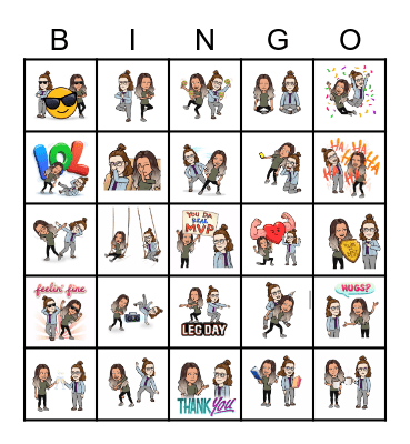 Estep's Birthday Bingo Card