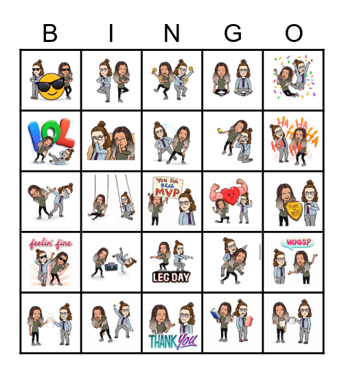 Estep's Birthday Bingo Card