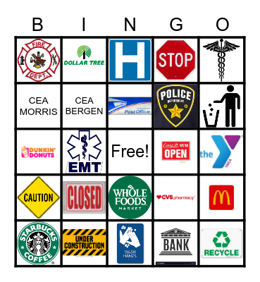 Community BINGO Card