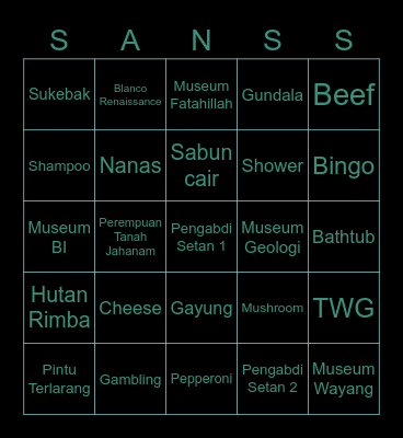 christian0ss Bingo Card