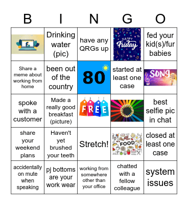 Lady Execs Bingo Card