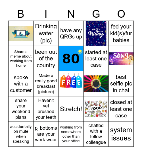Lady Execs Bingo Card
