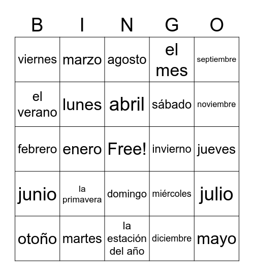 Community Buildings 2nd grade-3rd grade Bingo Card