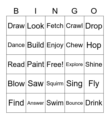 Mr. Manny EAC Bingo Card