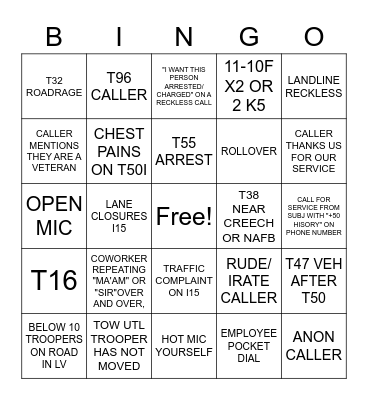 VETERANS DAY Bingo Card