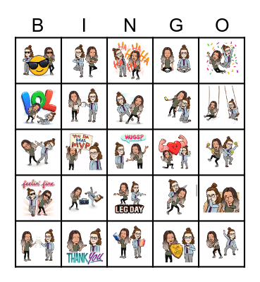 Estep's Birthday Bingo Card