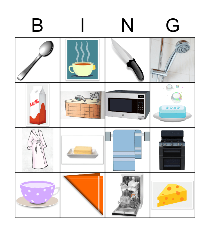 Wohnung 2 Bingo Card