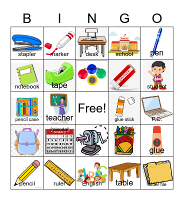 Do you have a pen? Bingo Card
