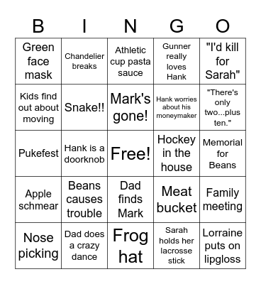 Mary's Birthday Bingo Card