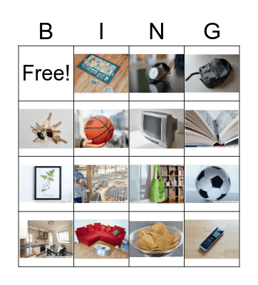 Wer hat was? Bingo Card