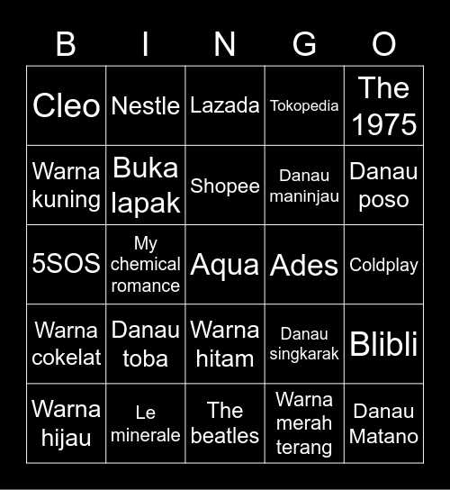 nayeon5ss Bingo Card