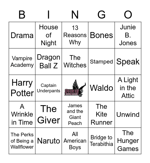 BANNED BOOKS BINGO Card