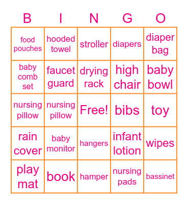 Poppin' Presents Bingo Card