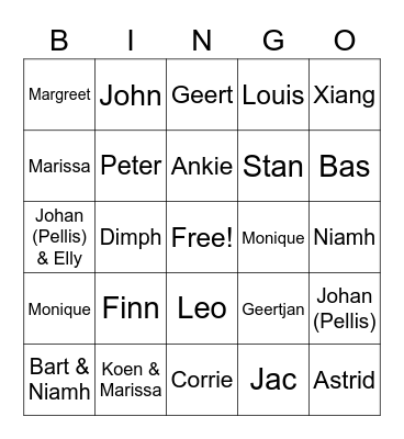 PELLISDAG 2022 Bingo Card
