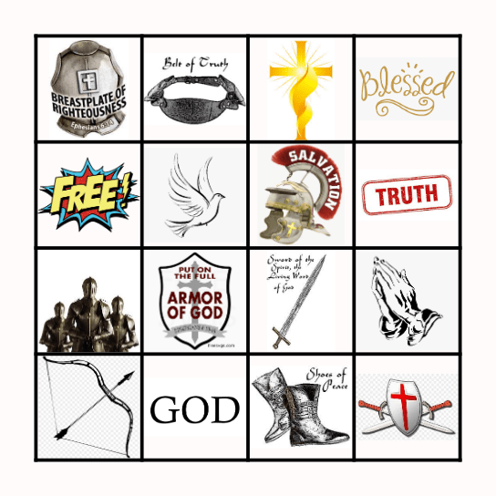 armor of god 1 Bingo Card