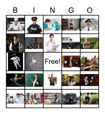 'Who' Bingo Card