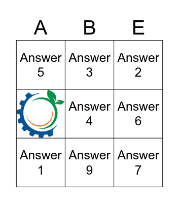 Open House: ABE BINGO Card