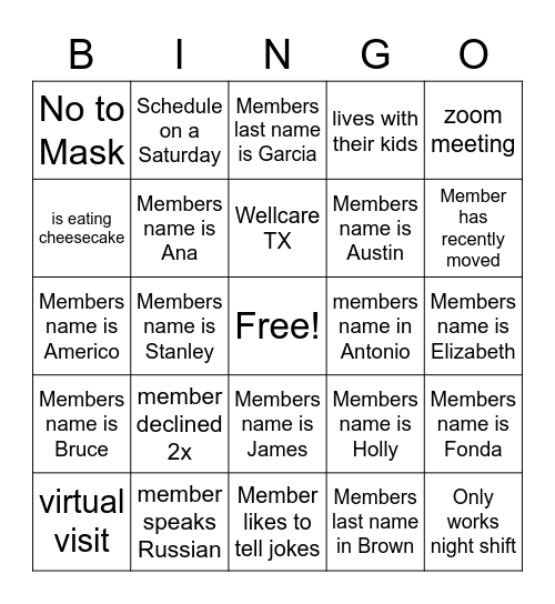 Signify September Bingo Card