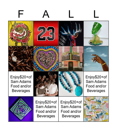 @WeAreRAWBoston Bingo Card