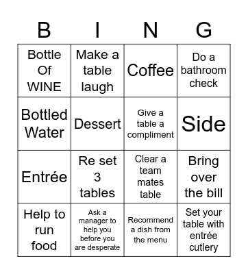 Botswana Bingo Card