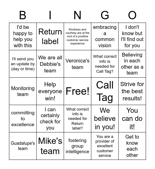 CS Week 2022.10 Bingo Card